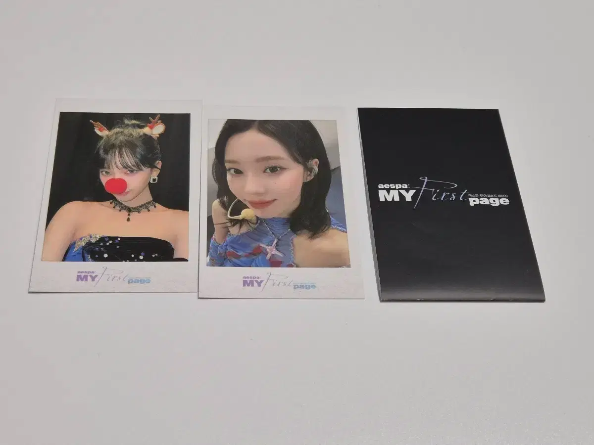 Aespa My First Page Lotte Cinema Polaroid My First Page | Bunjang